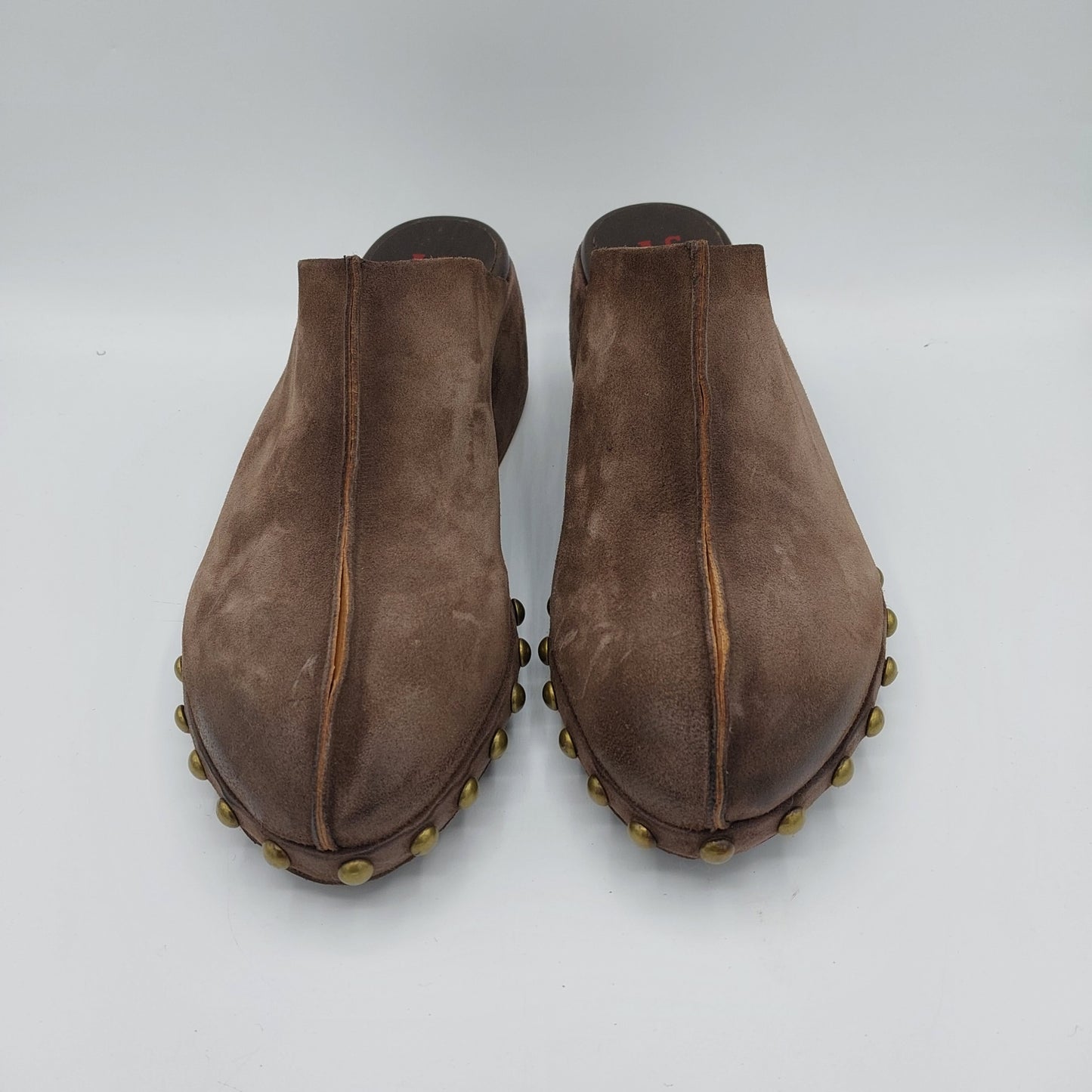 Zoccolino A.S.98 pelle marrone