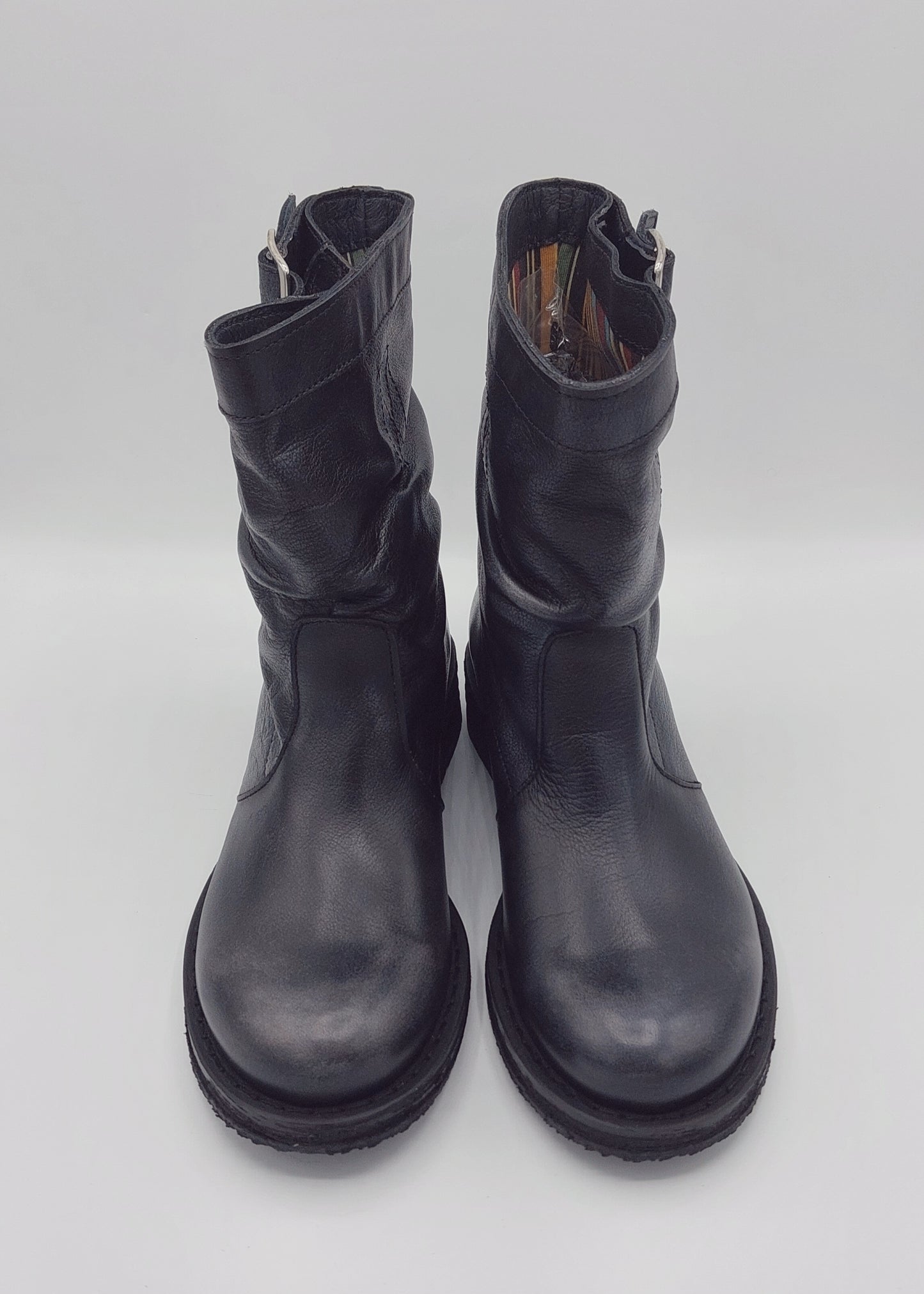 Felmini bikers pelle nera