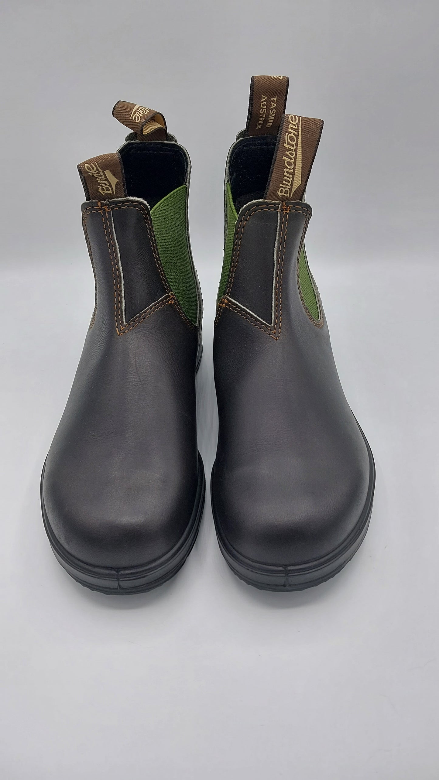 Blundstone donna uomo marrone elastico verde 519