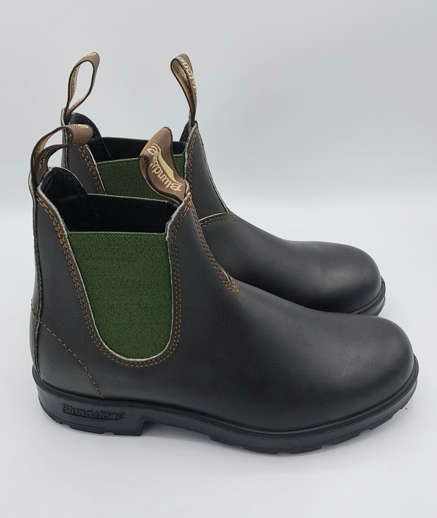 Blundstone donna uomo marrone elastico verde 519
