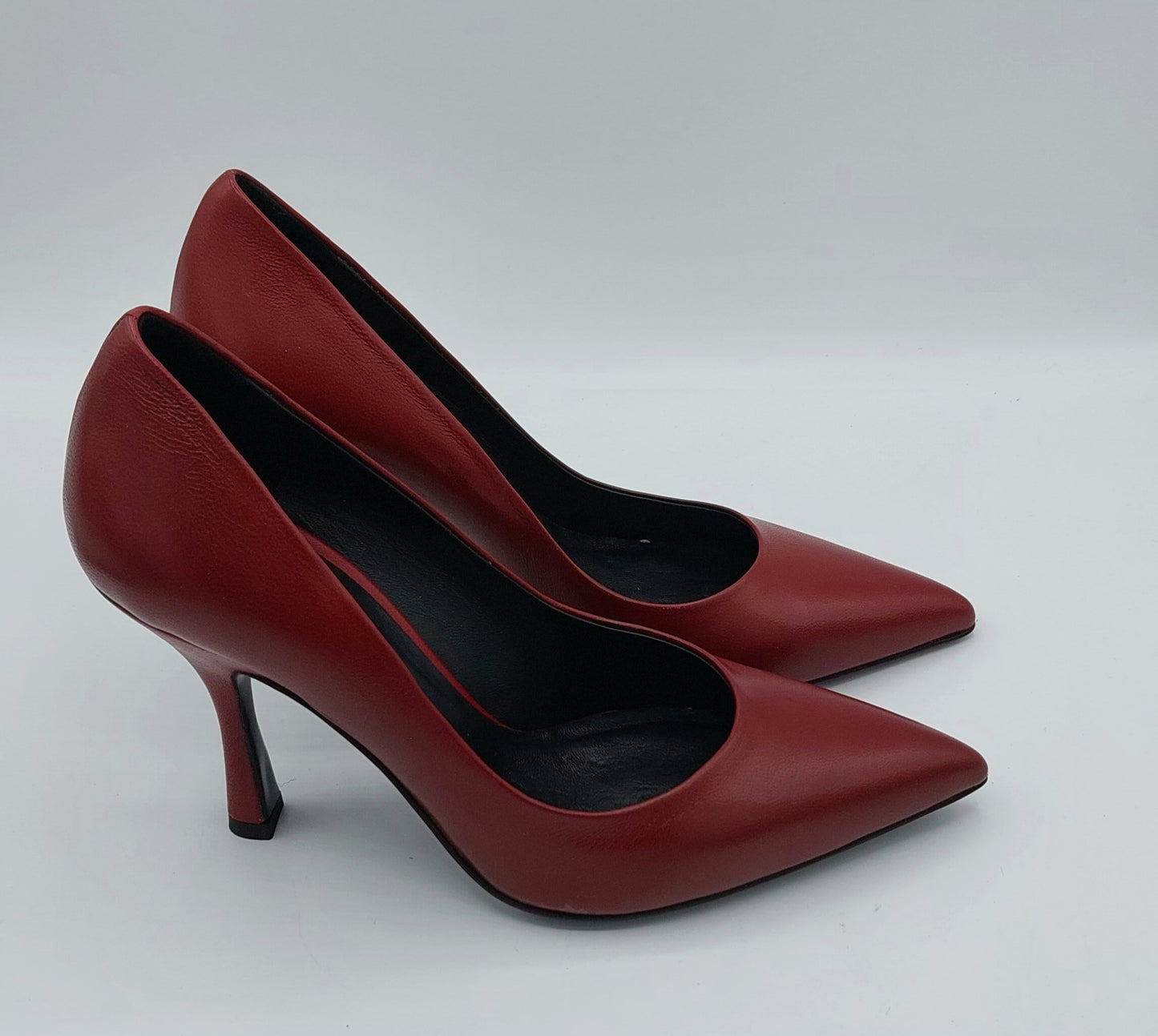 Noa décolte rosso ciliegia