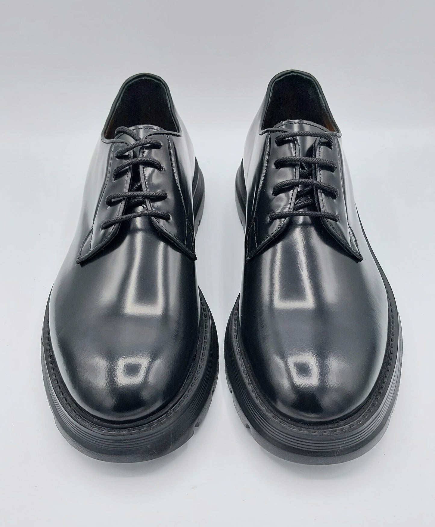 Lord Douglas scarpa nera spazzolata