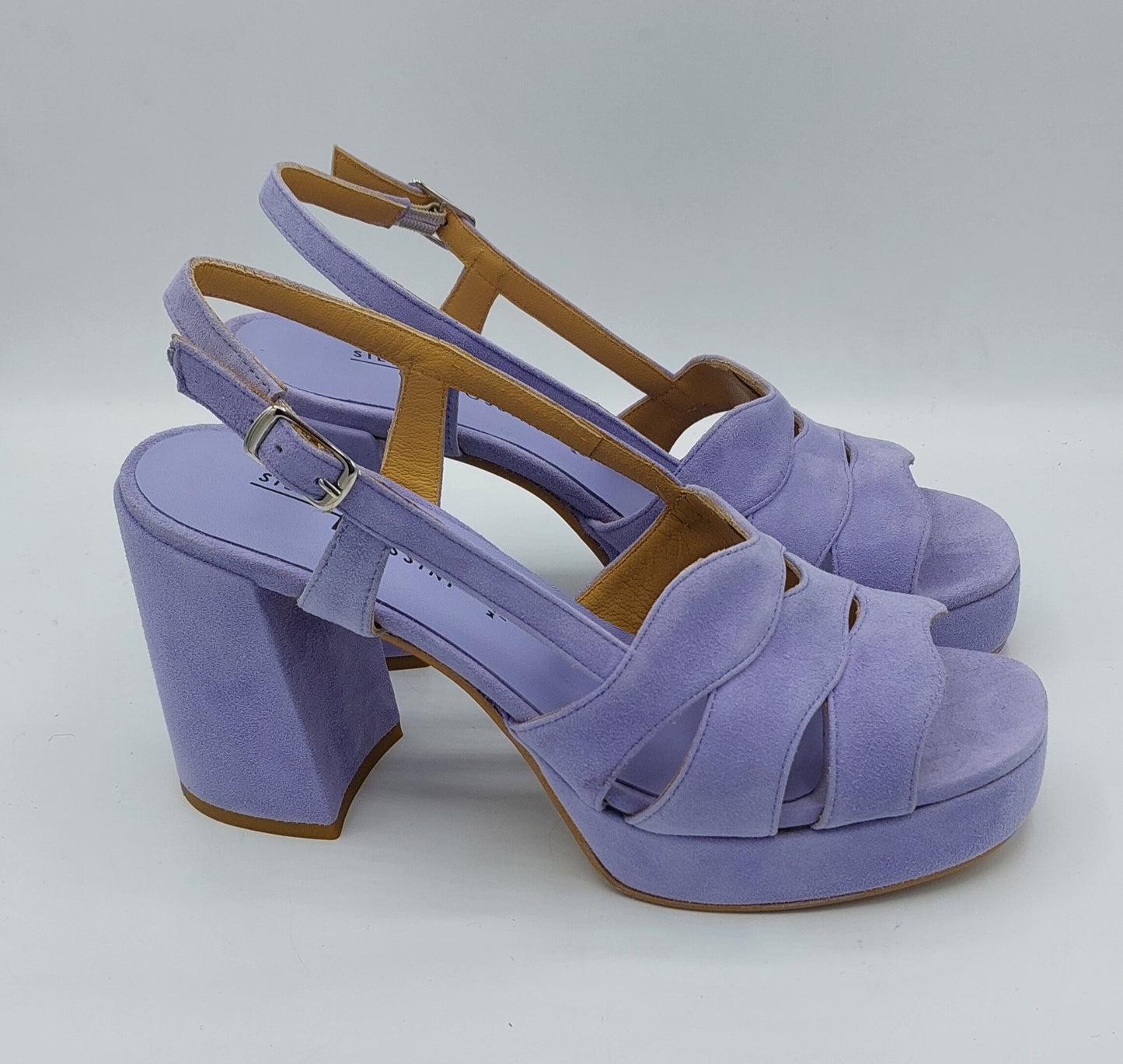 Silvia rossini sandalo color lavanda