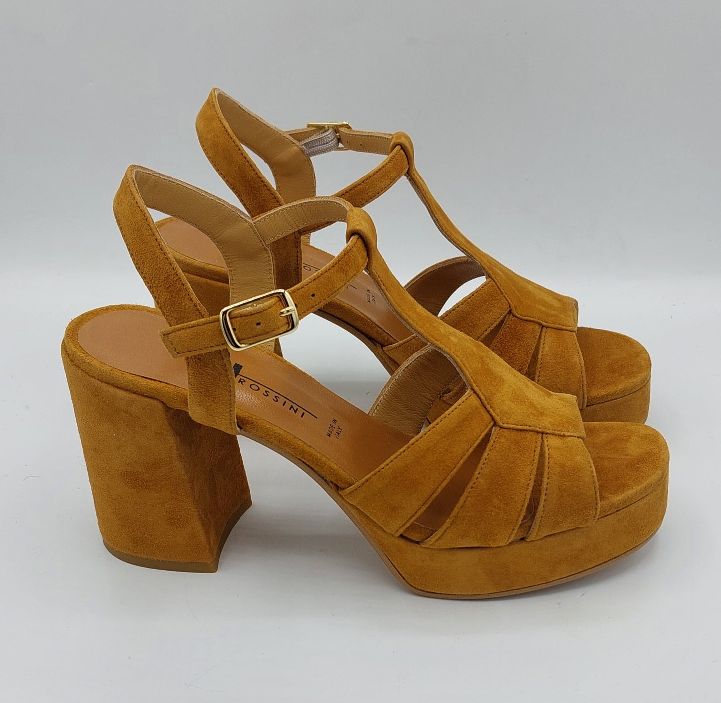 Silvia rossini sandalo color tabacco