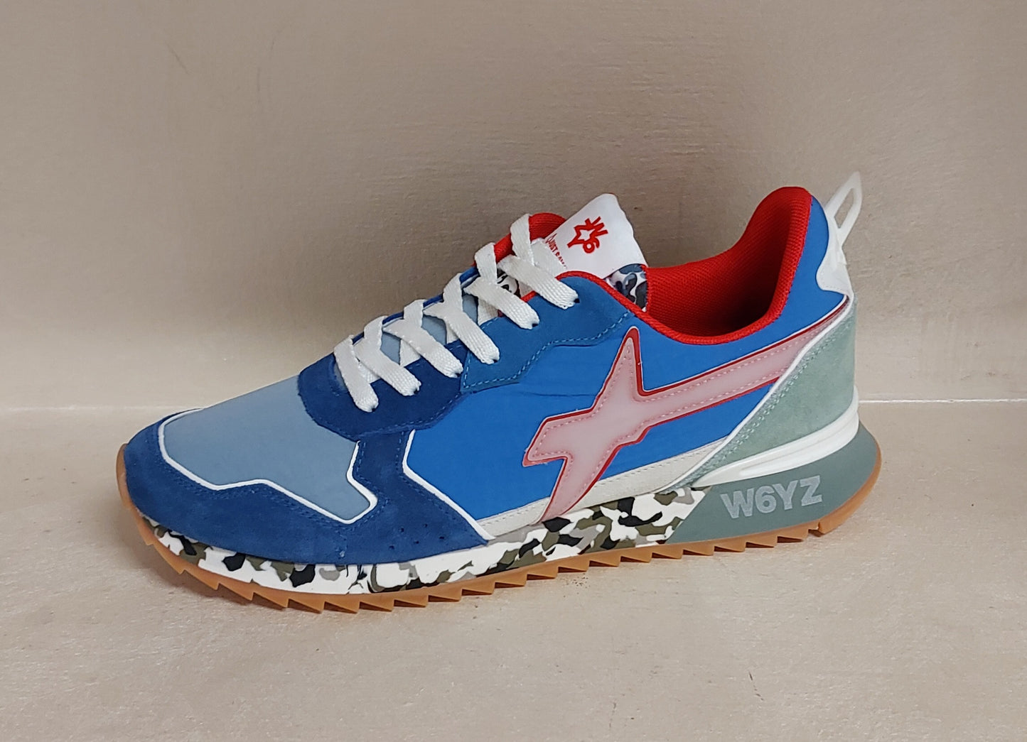 Wizz sneakers uomo azzurra