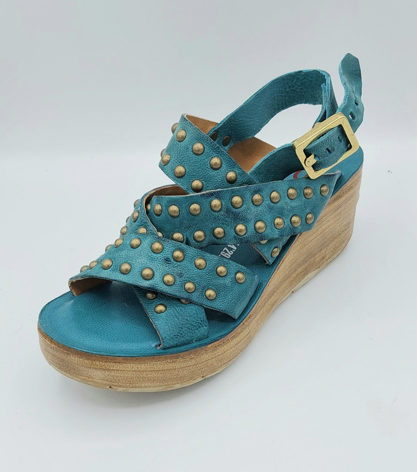 A.S.98 sandali color smeraldo