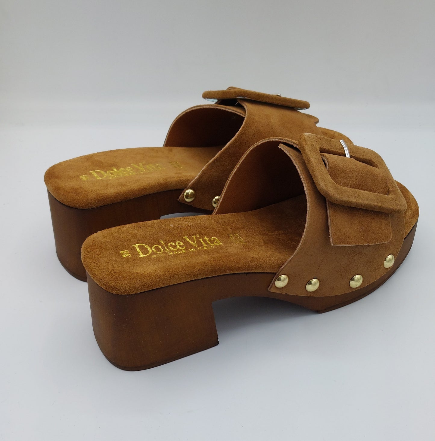 Dolce Vita ciabatta cuoio