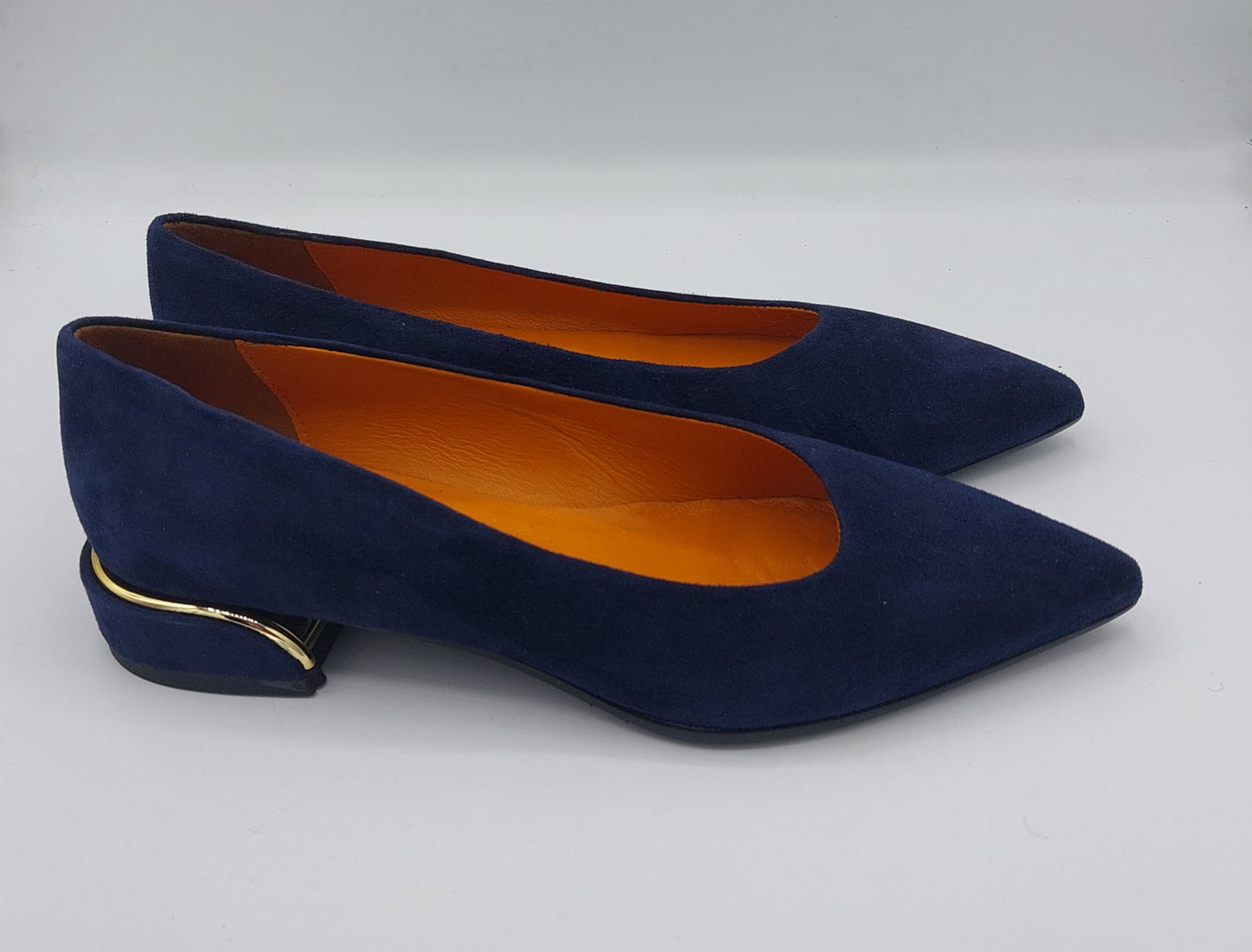 Silvia rossini scarpa in camoscio blu