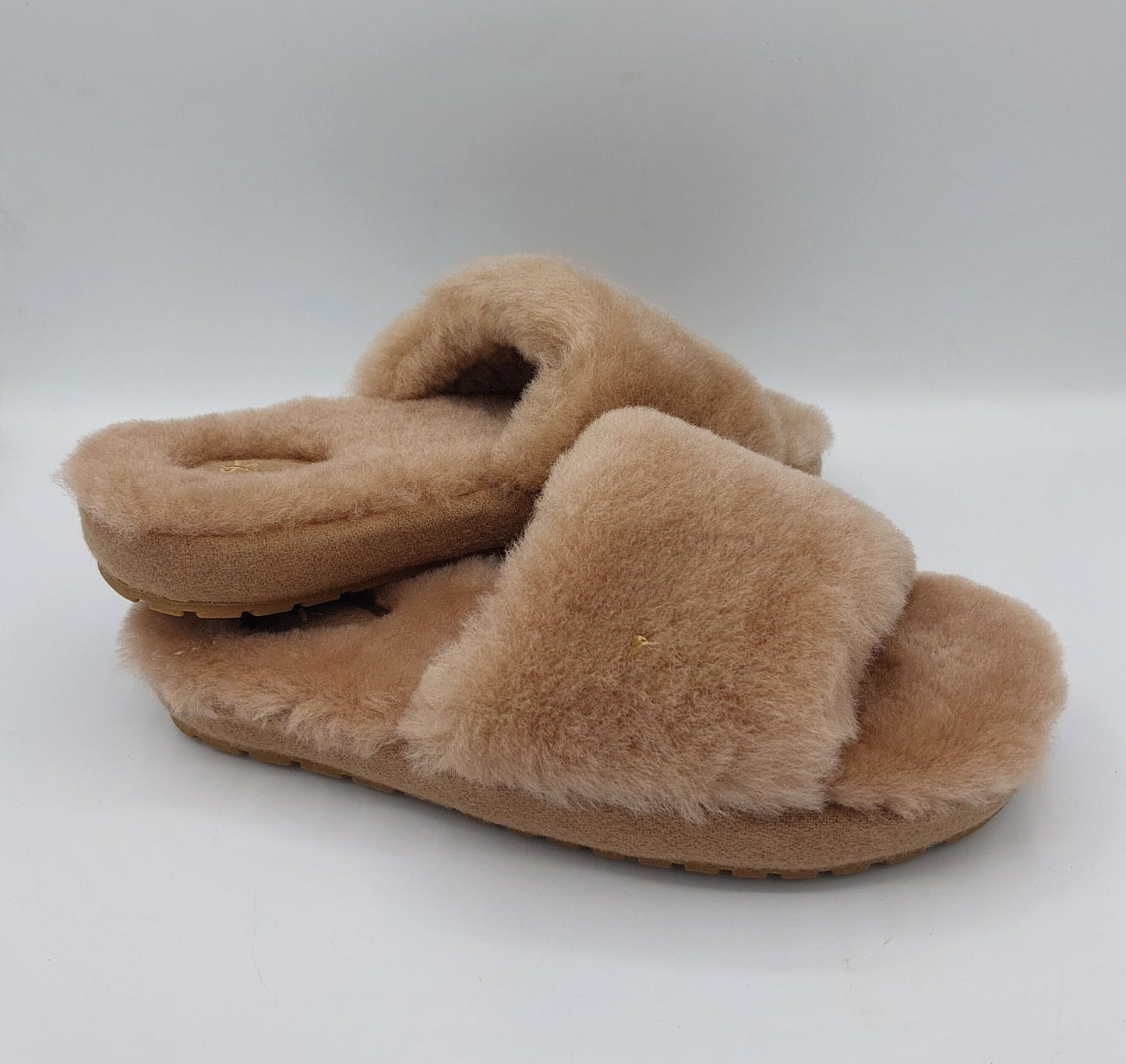 Chausson en fourrure d'émeu