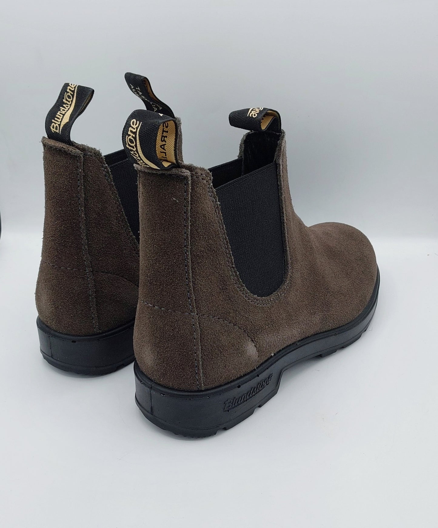 Chaussures homme Blundstone en daim gris 1413