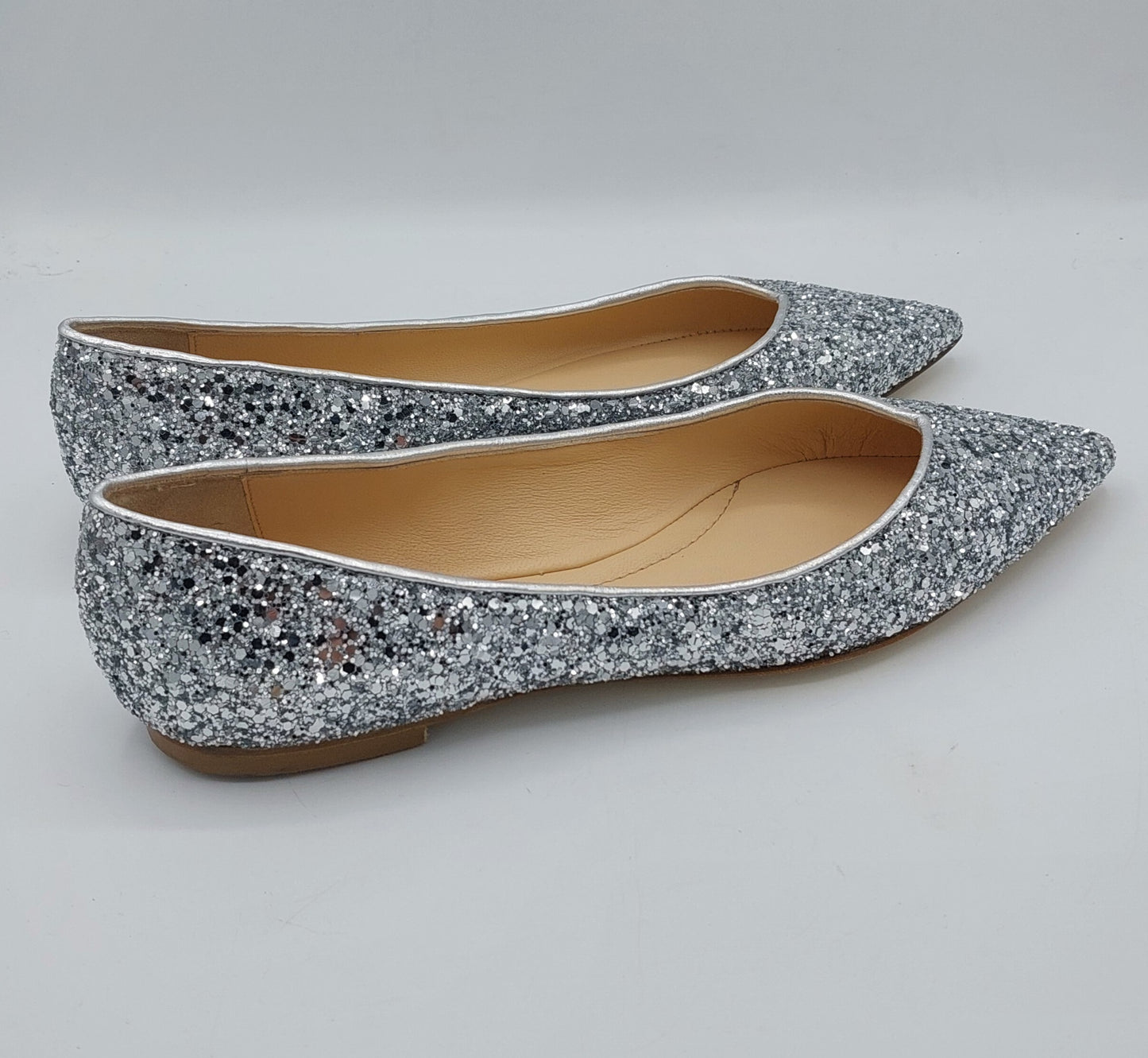 Prosperine glitter argento