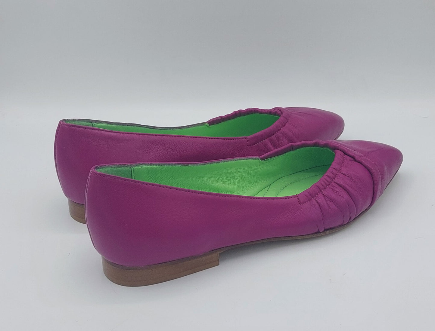 Silvia rossini ballerina pelle fucsia
