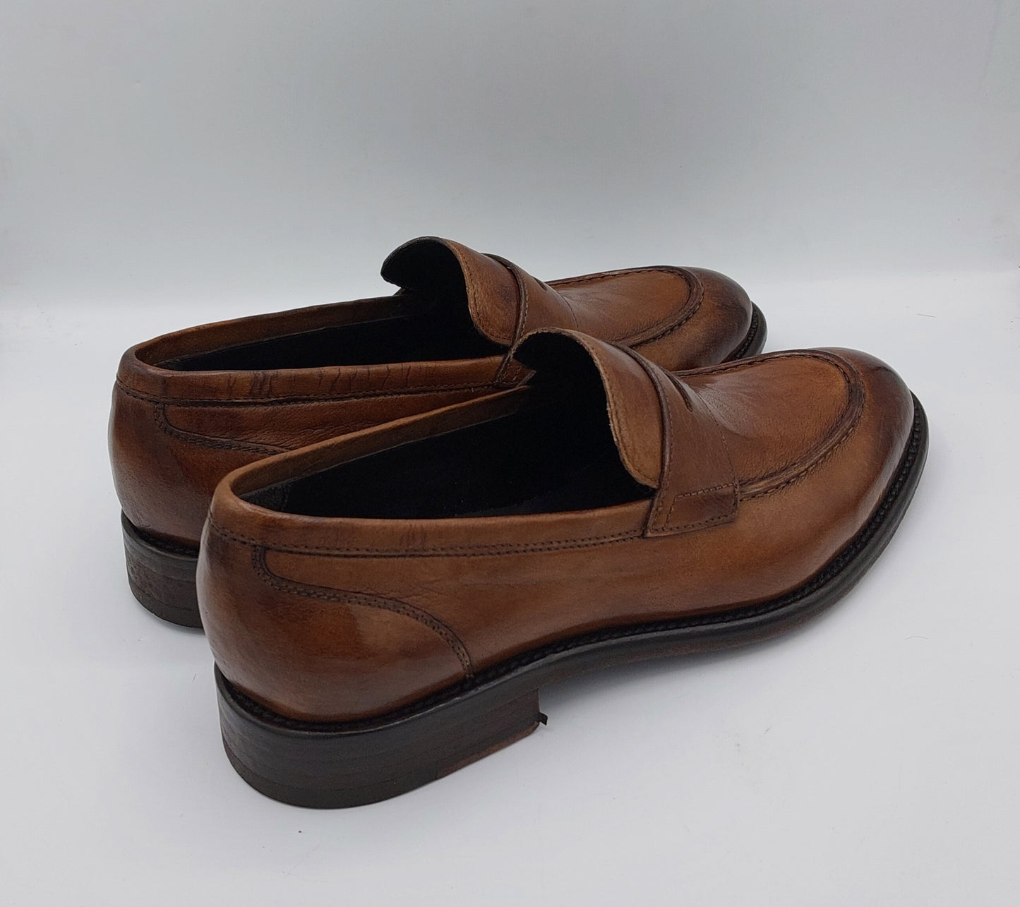 Brecos mocassino uomo cuoio