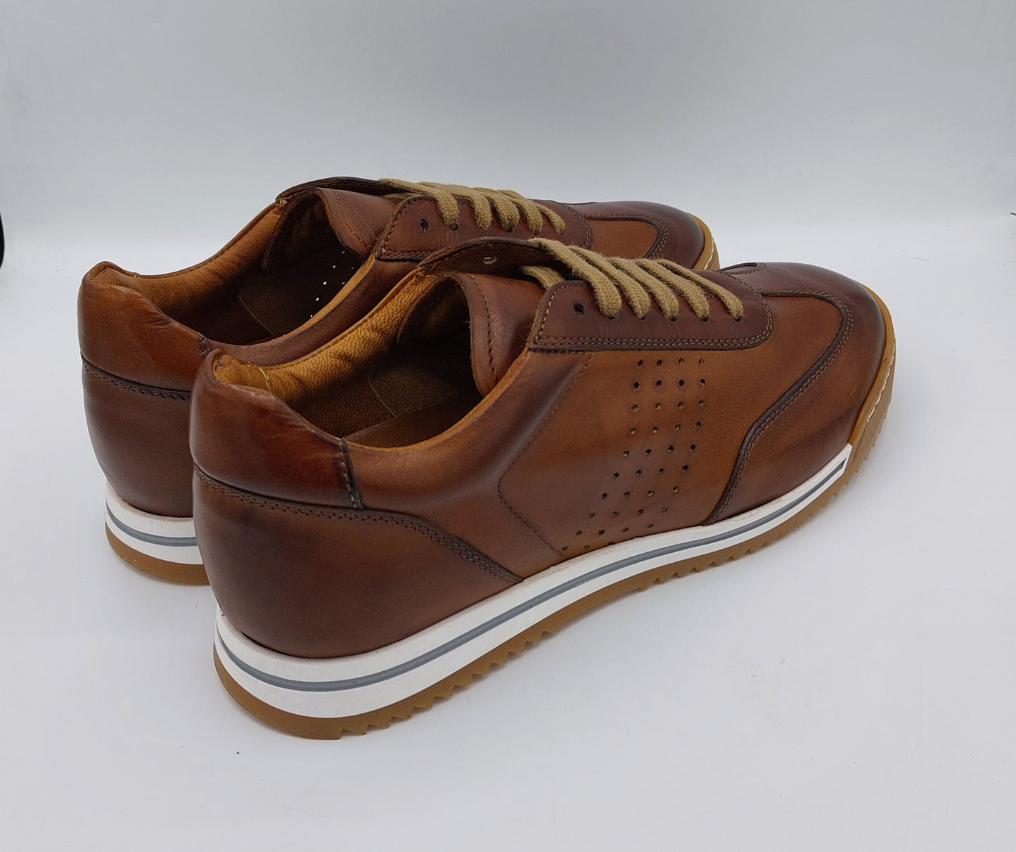 Brecos scarpa uomo allacciata in pelle marrone