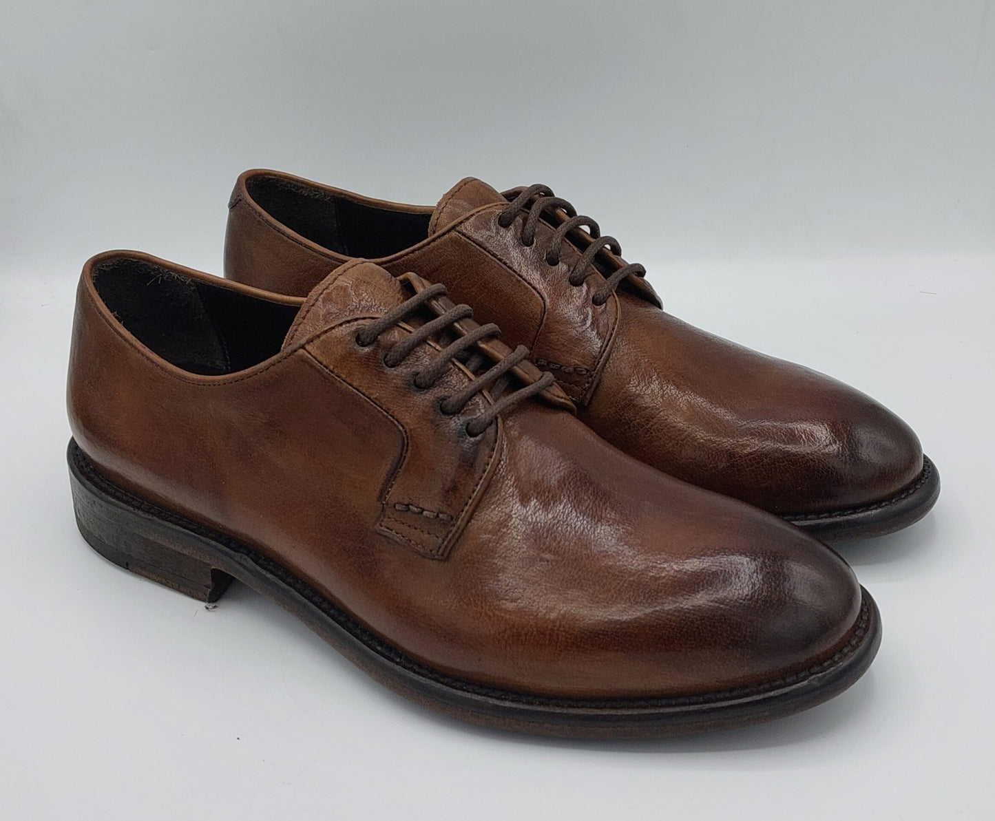 Brecos scarpa uomo cuoio legata