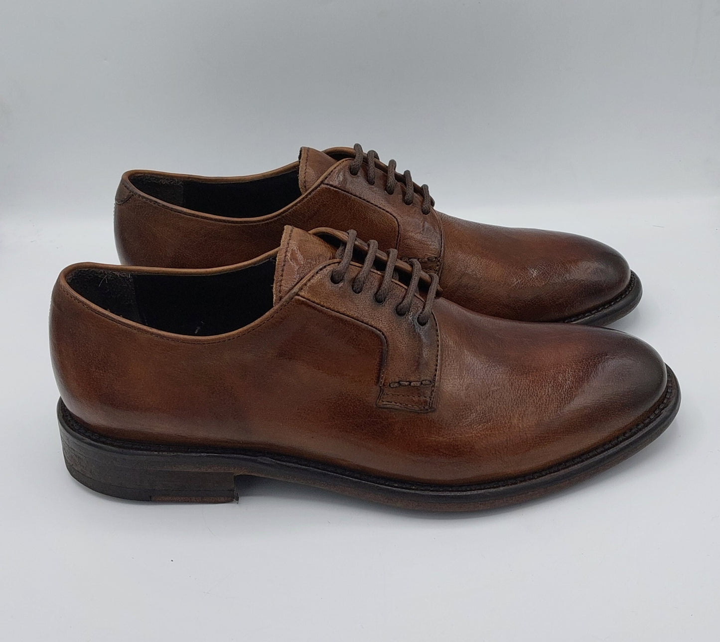 Brecos scarpa uomo cuoio legata