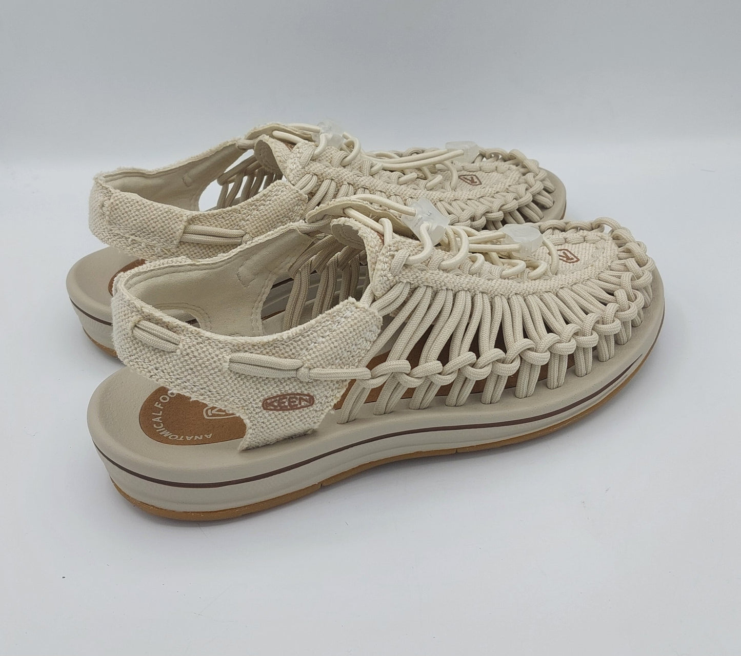 KEEN sandalo uomo donna natural canvas