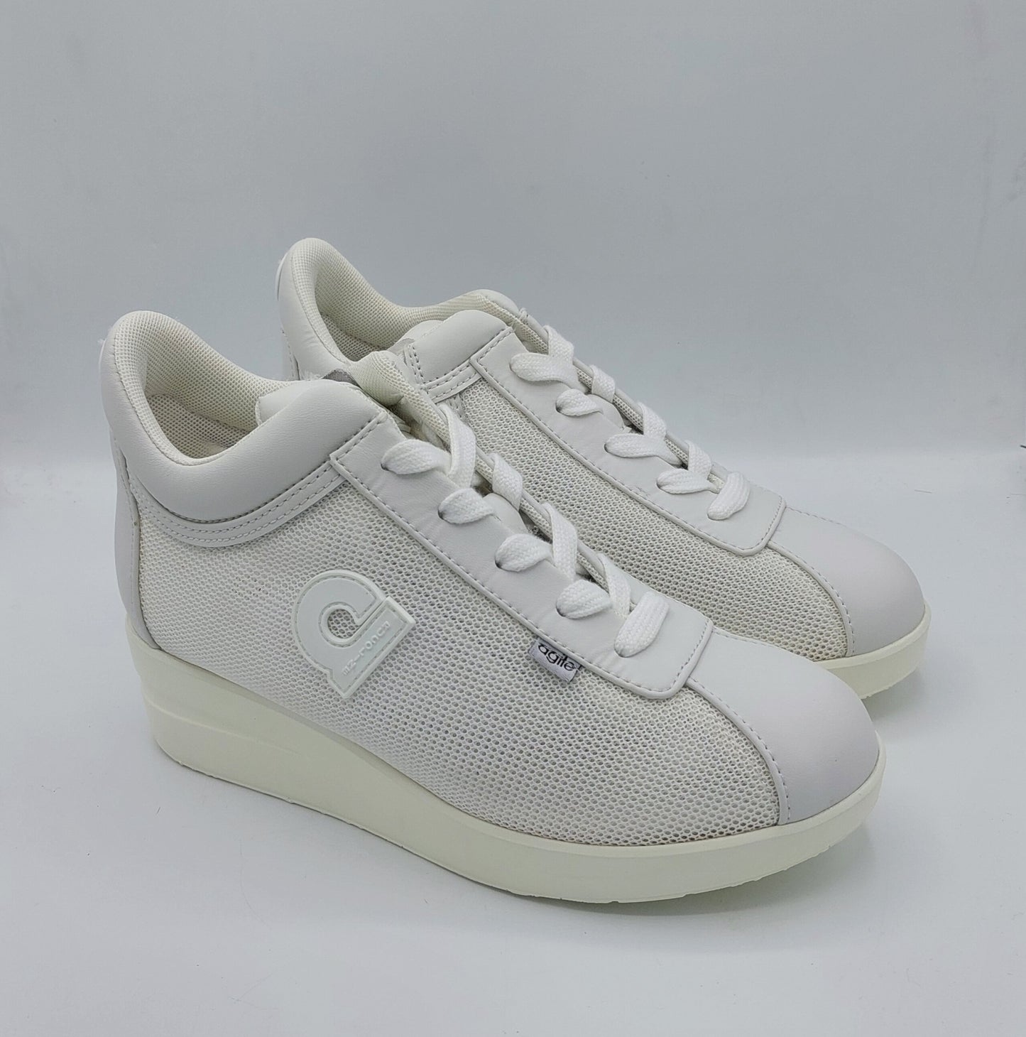 Rucoline agile scarpa rete bianca