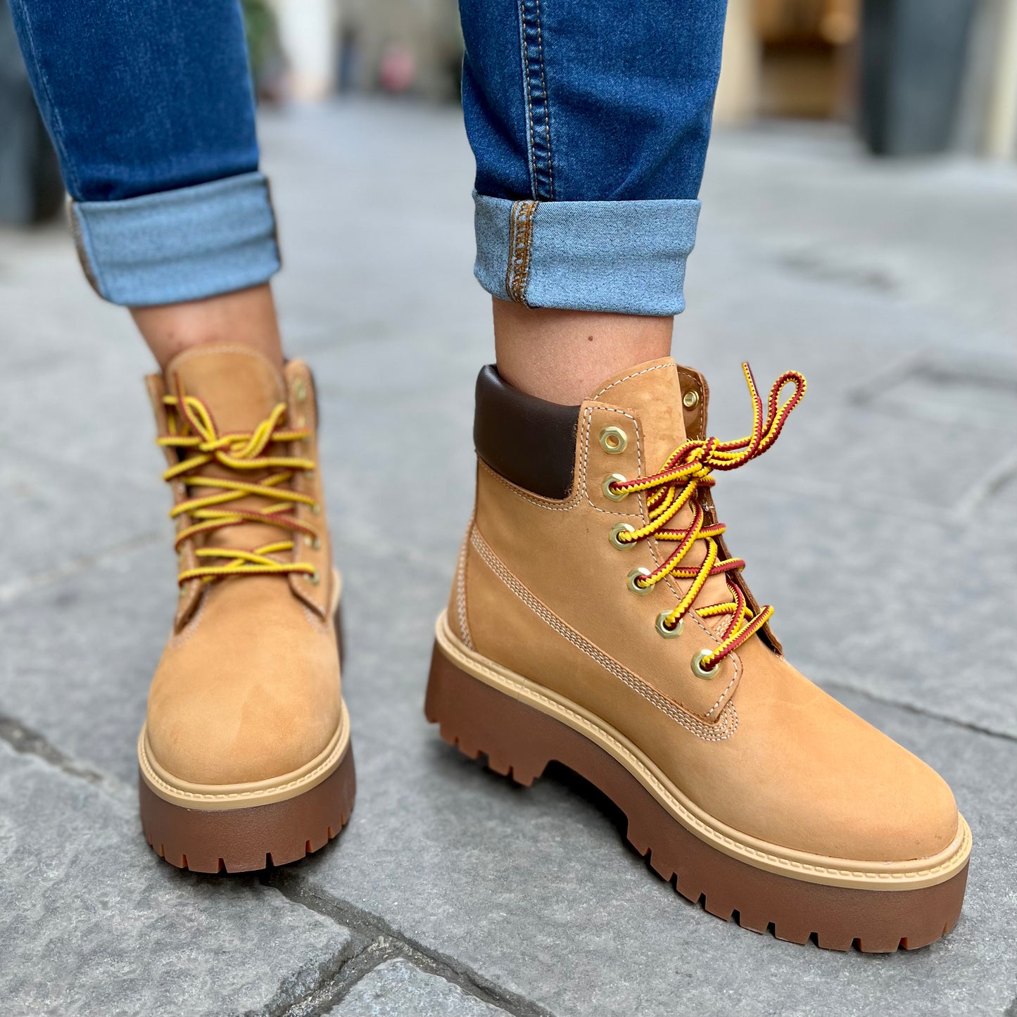 Timberland donna con platform