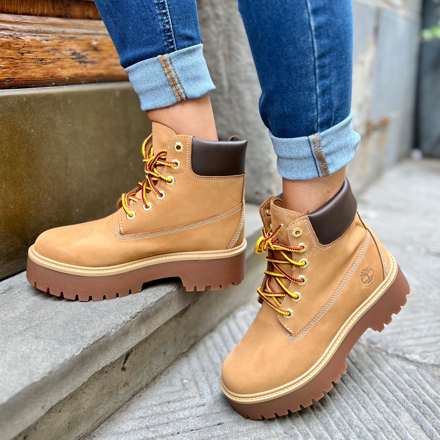 Timberland donna con platform