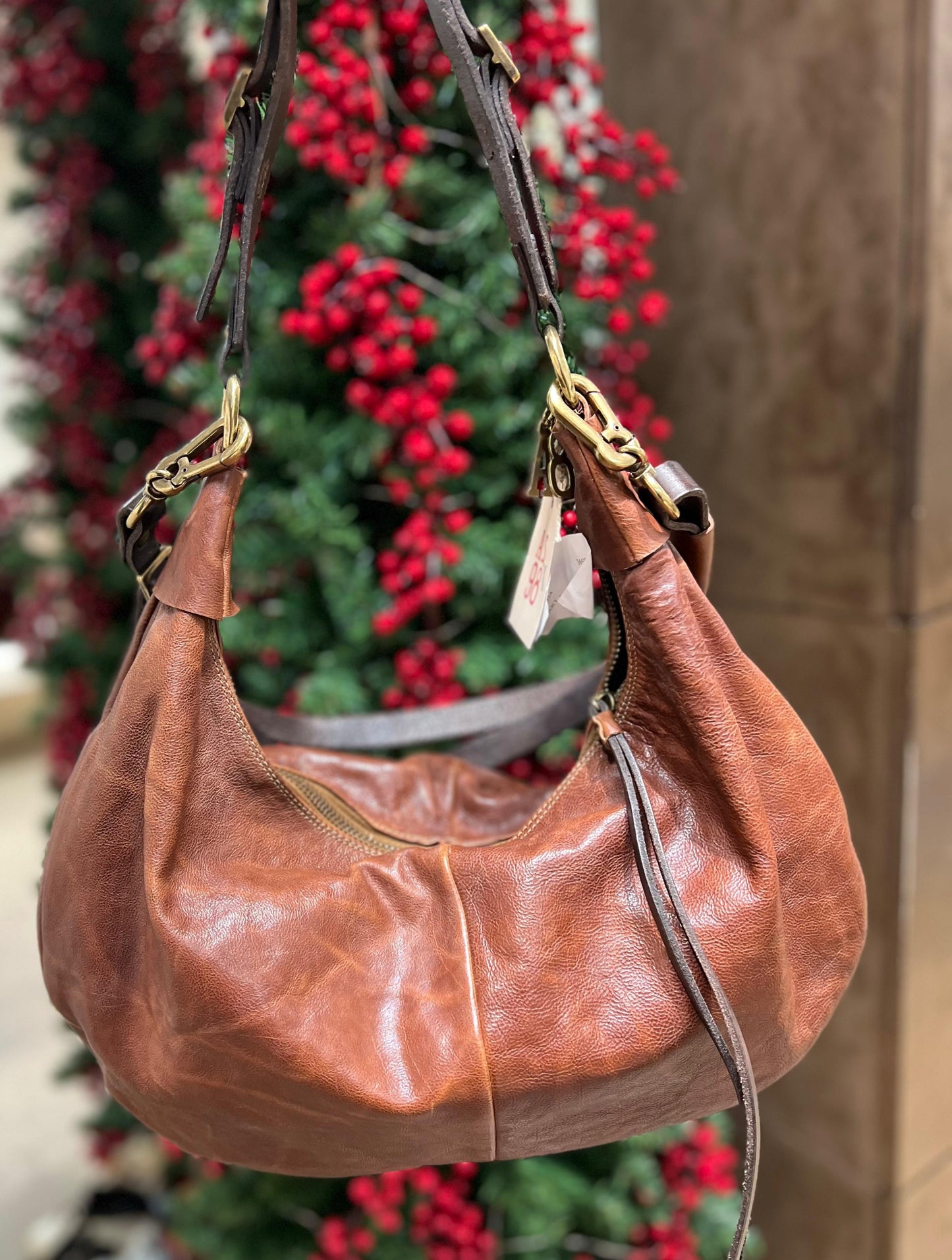 A.S.98 borsa pelle marrone