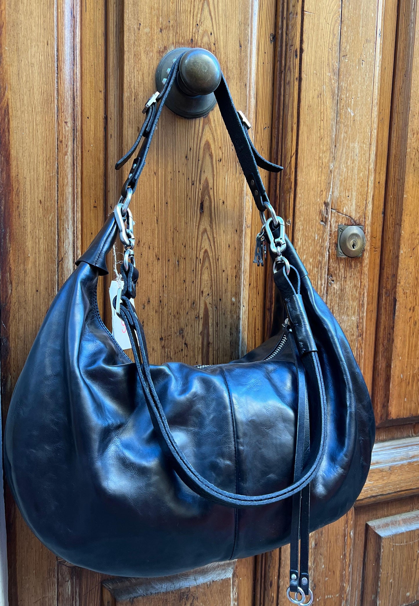 Sac AS98 en cuir noir