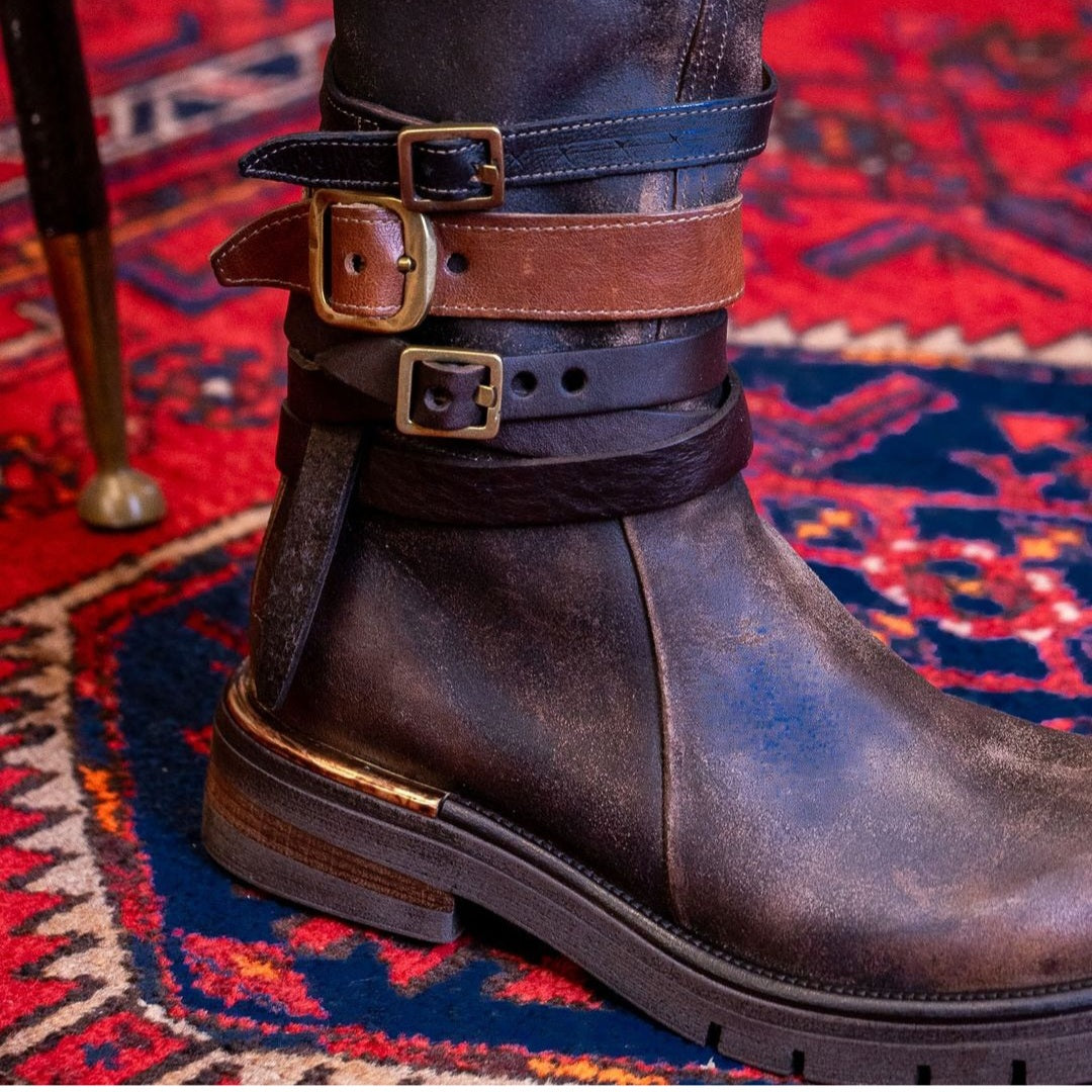 A.S.98 bikers marrone