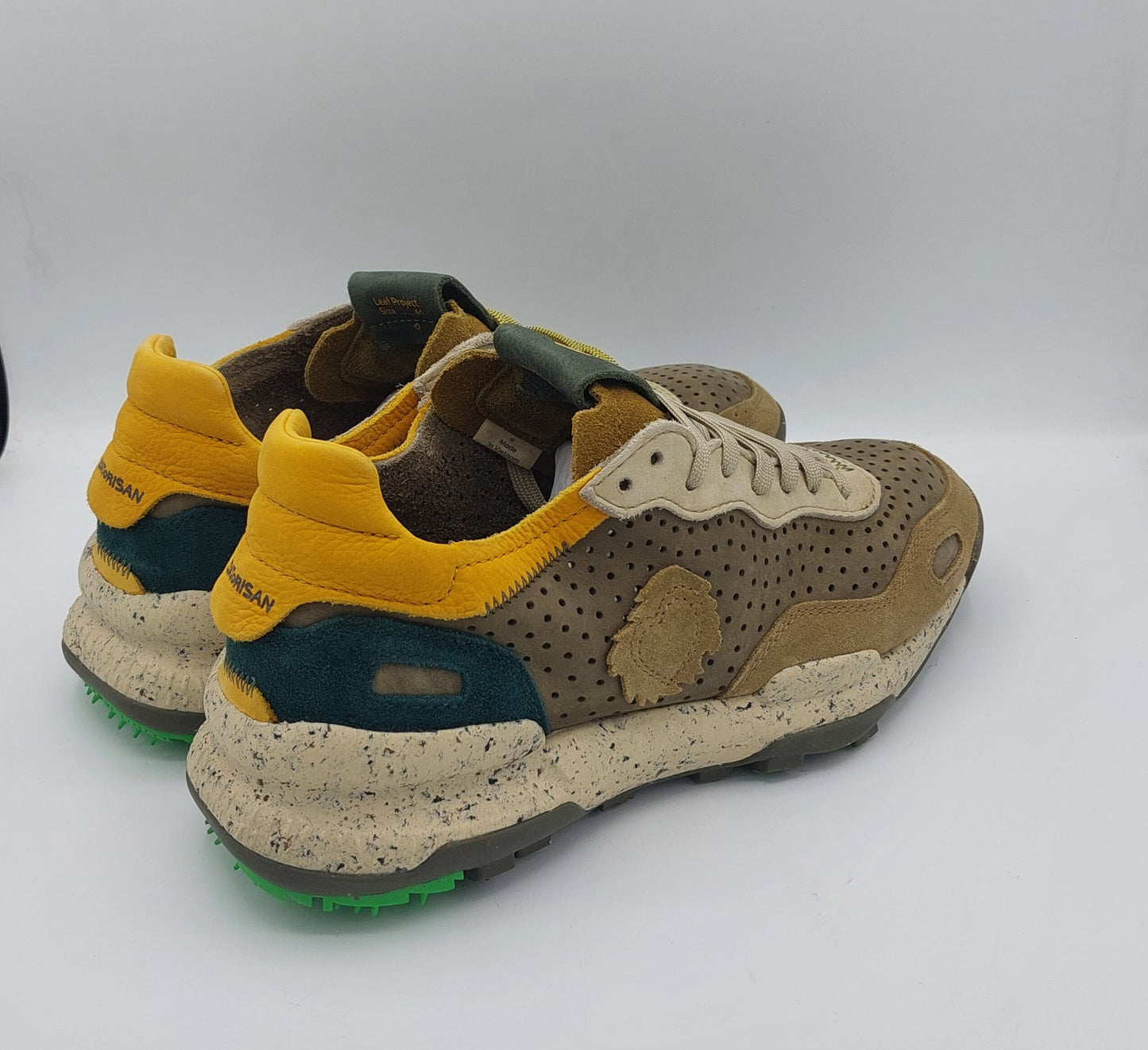 Satorisan sneakers uomo in pelle traforata