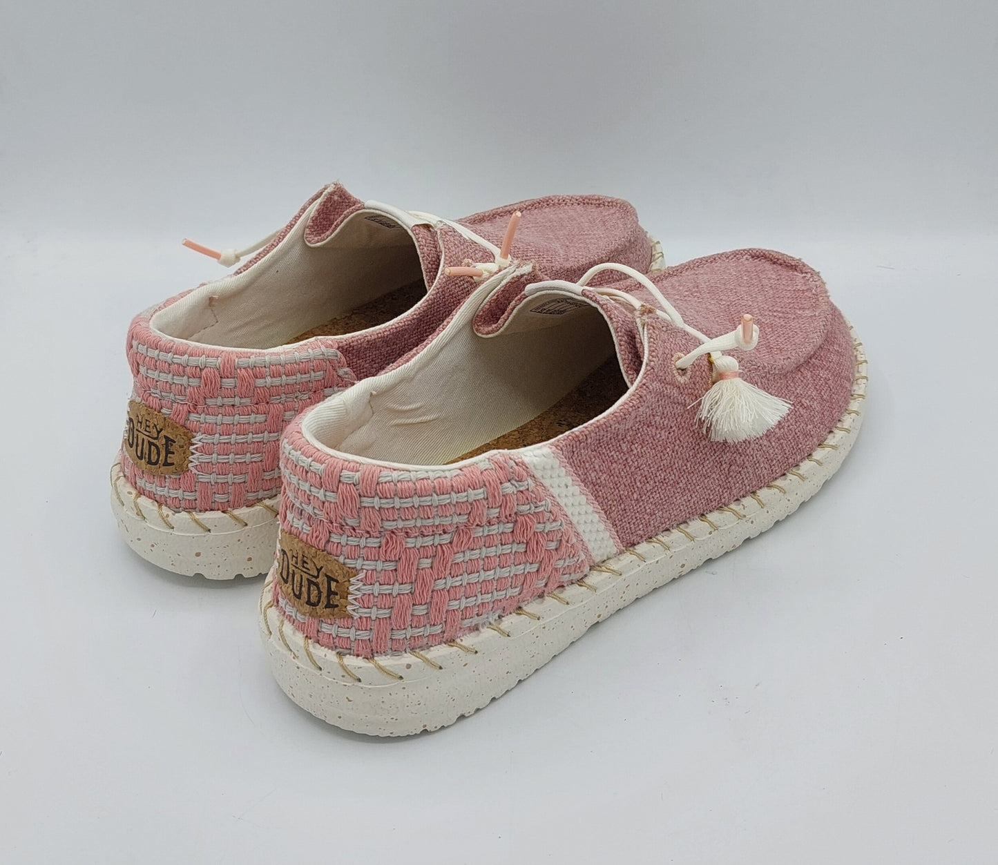 Dude donna tessuto rosa