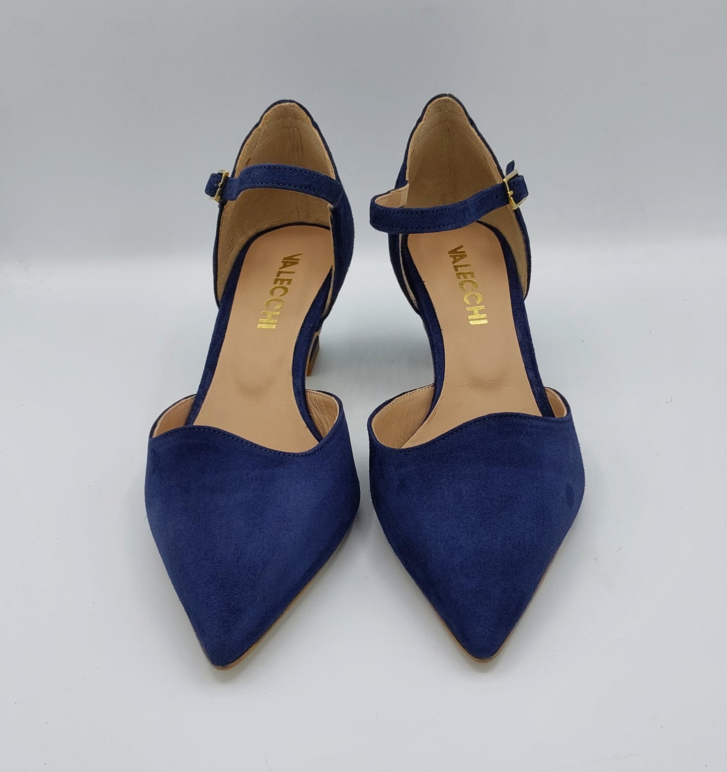 T.Q scarpa camoscio blu