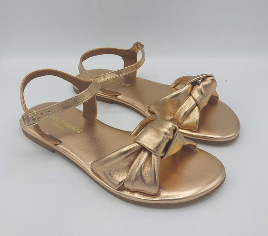 Cantini & Cantini sandalo nodo cipria laminato