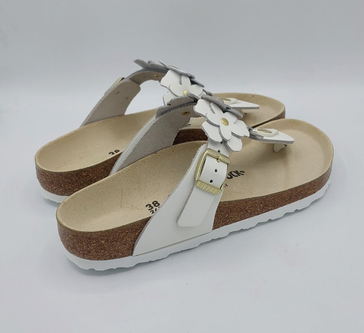 Birkenstock ciabatta infradito Gizeh flower