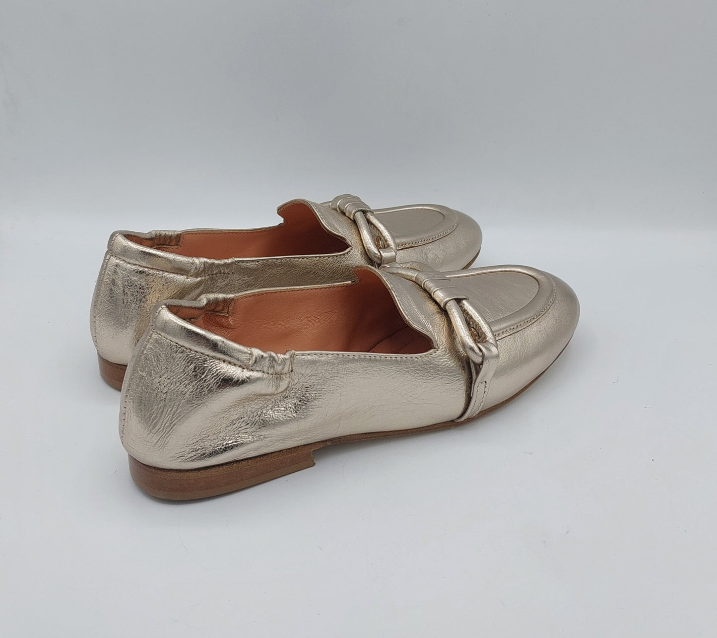 Silvia rossini mocassino platino