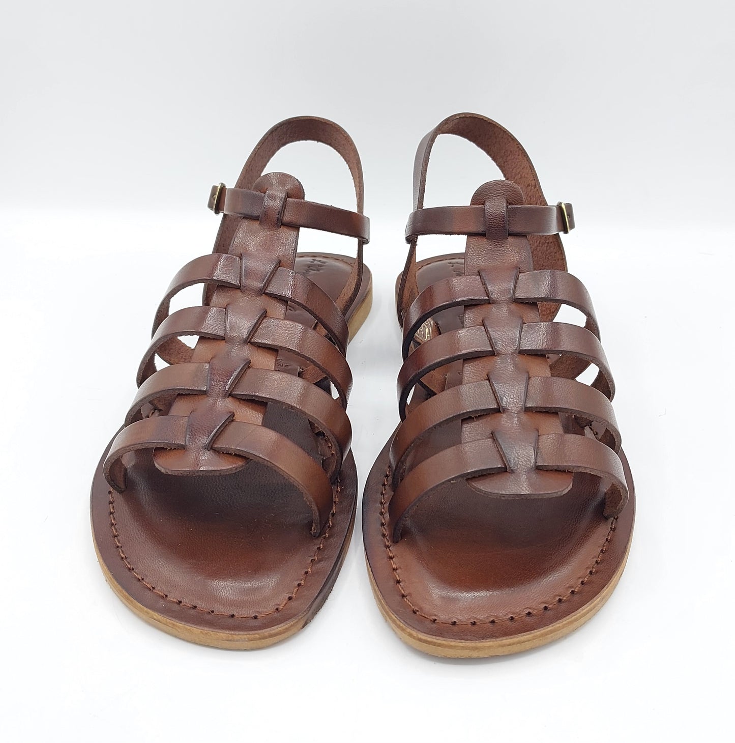 Tina sandalo donna in pelle t.moro