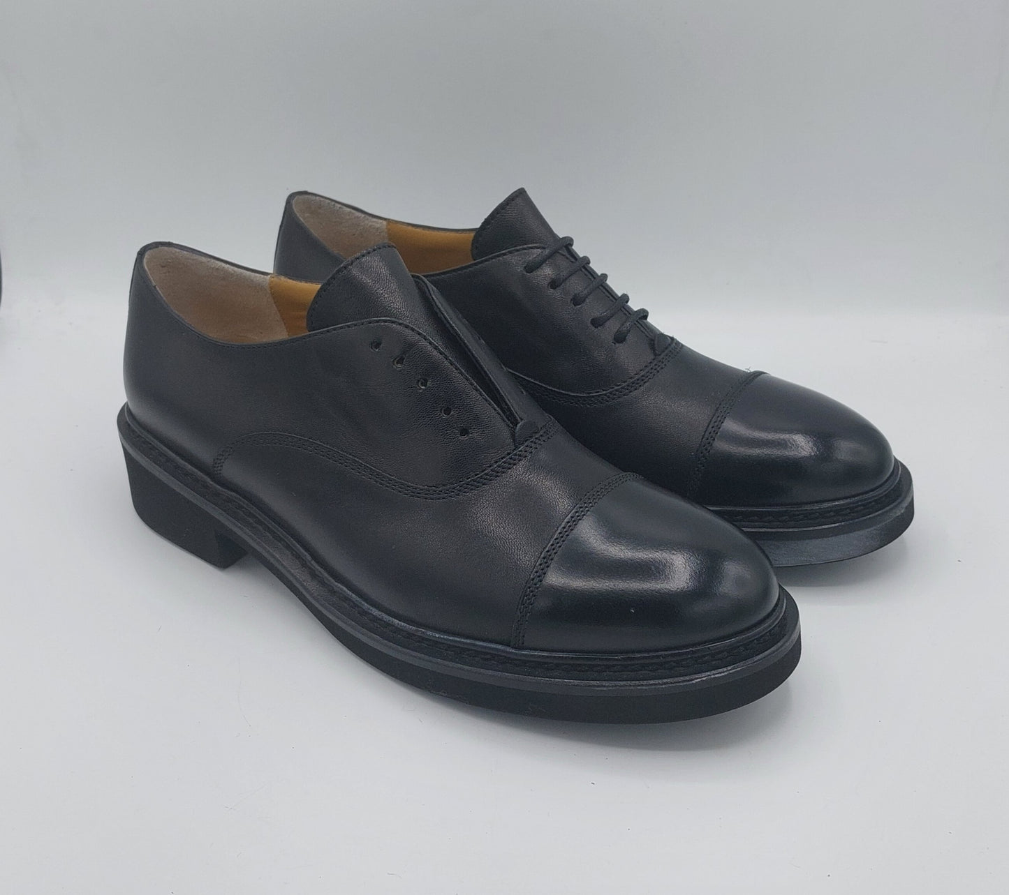Calpierre scarpa donna in pelle nera