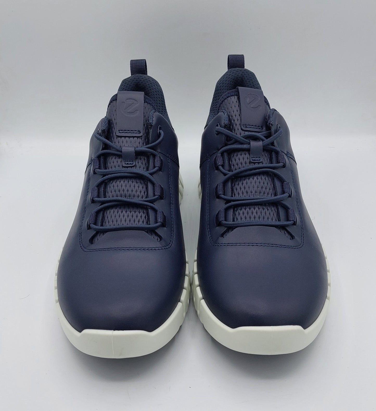 Ecco sneakers uomo pelle blu