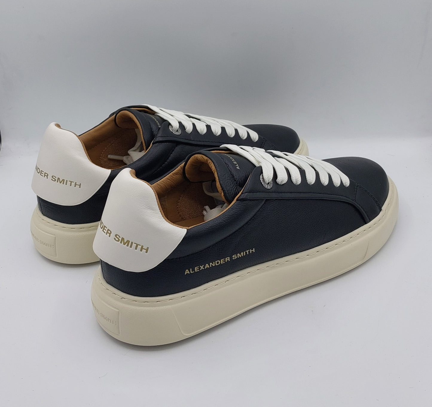 Alexander Smith sneakers uomo pelle nera
