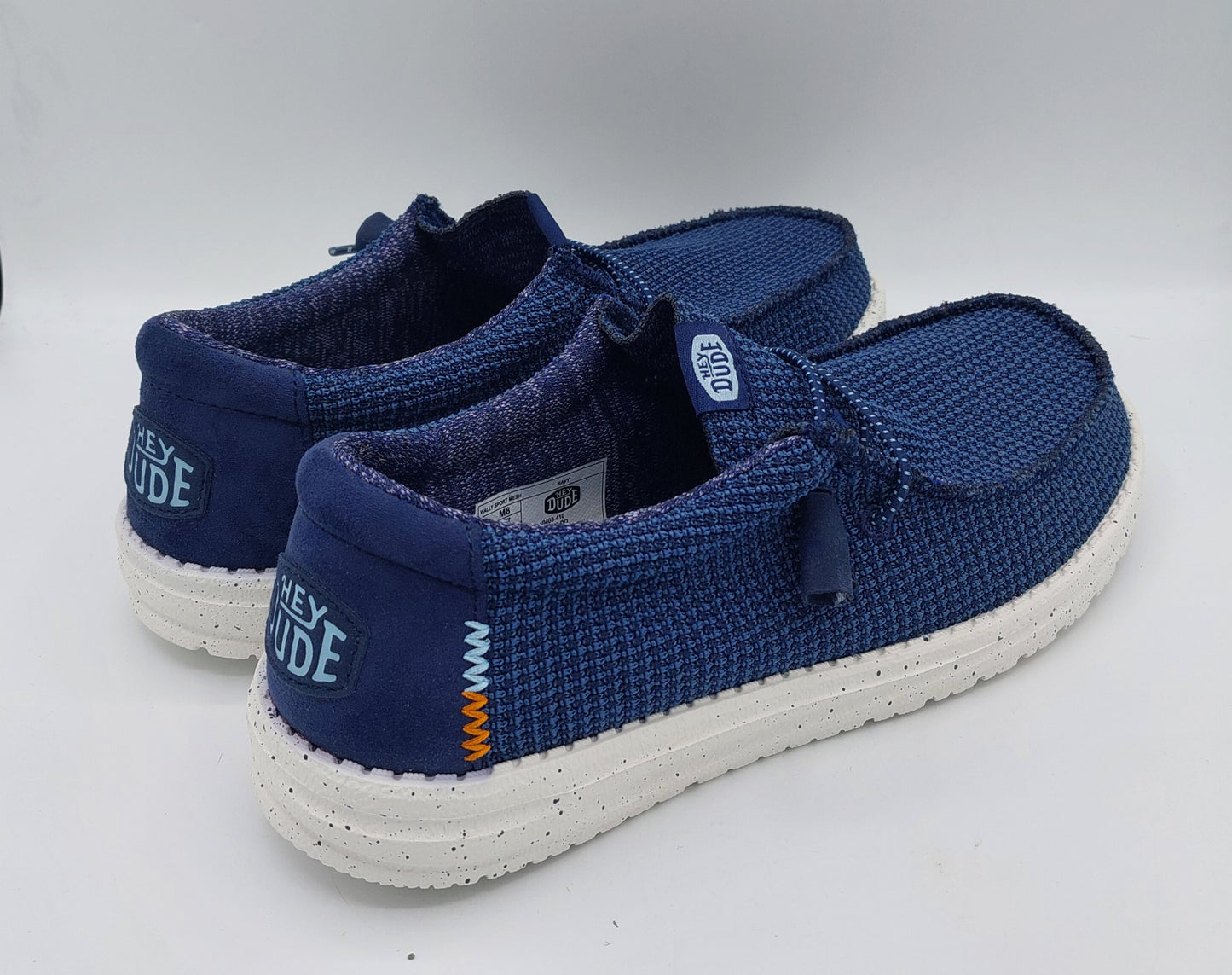 Dude uomo tessuto blu