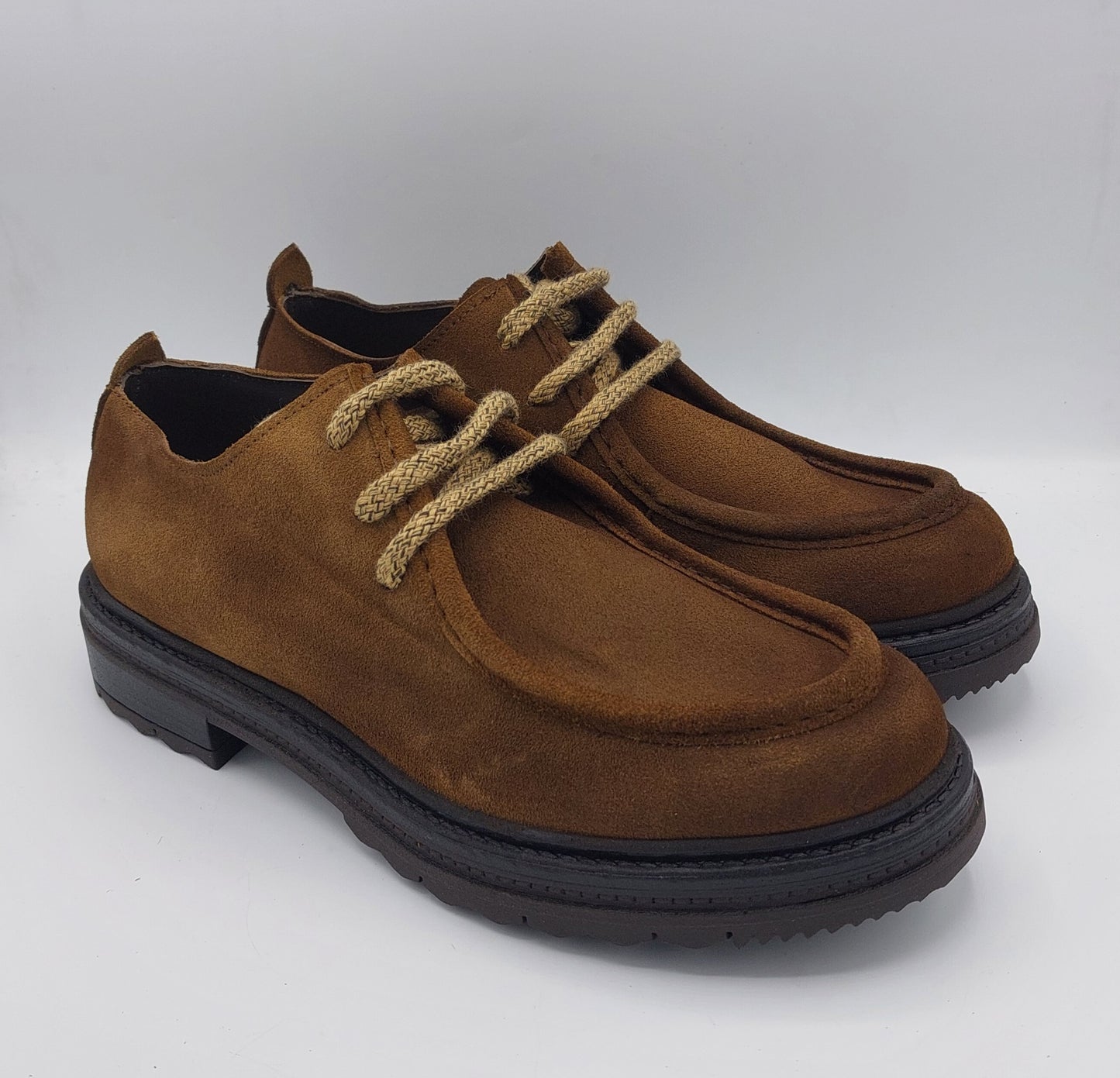 Lord Douglas paraboot camoscio tabacco