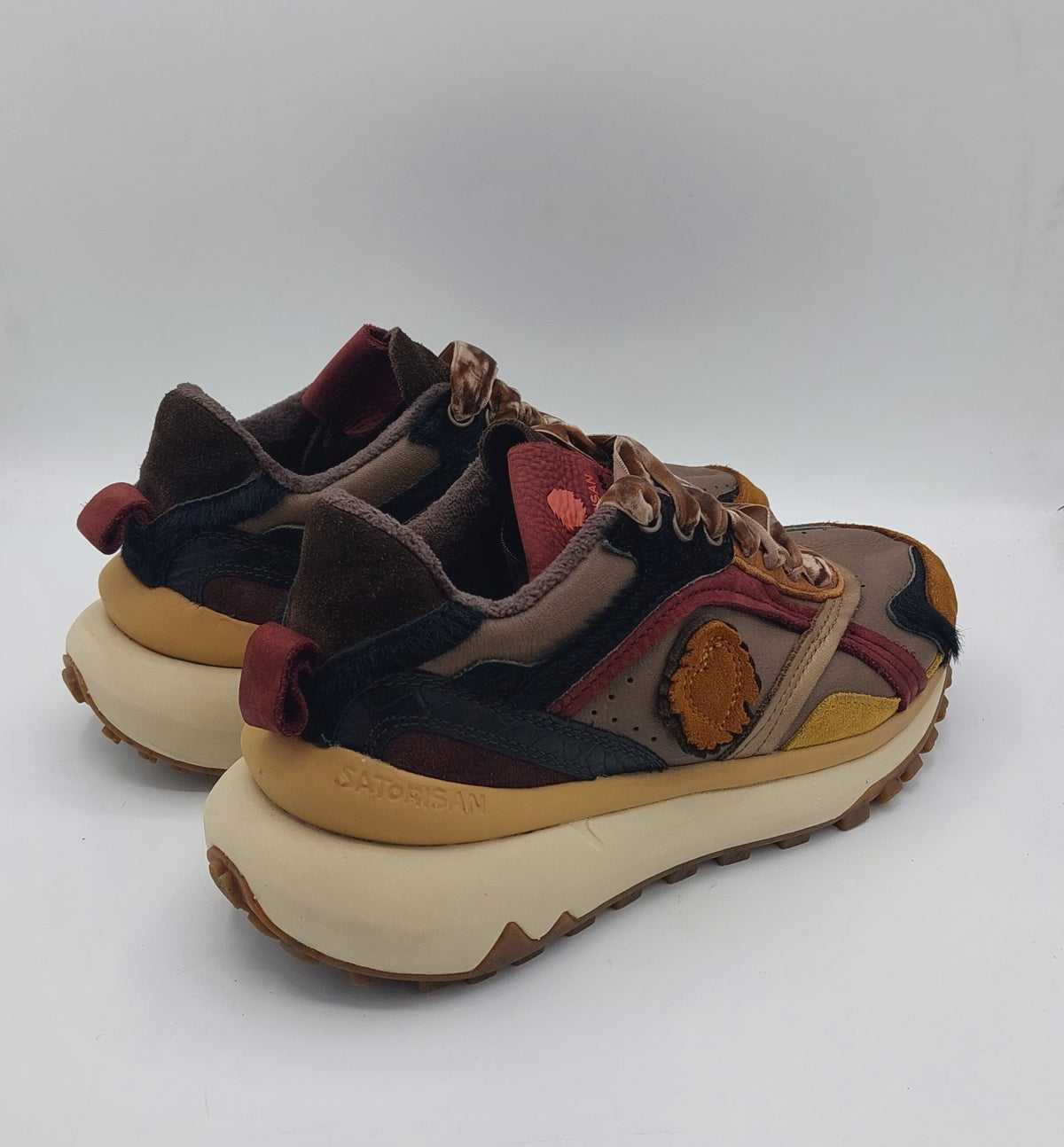 Satorisan sneakers donna pelle neutral