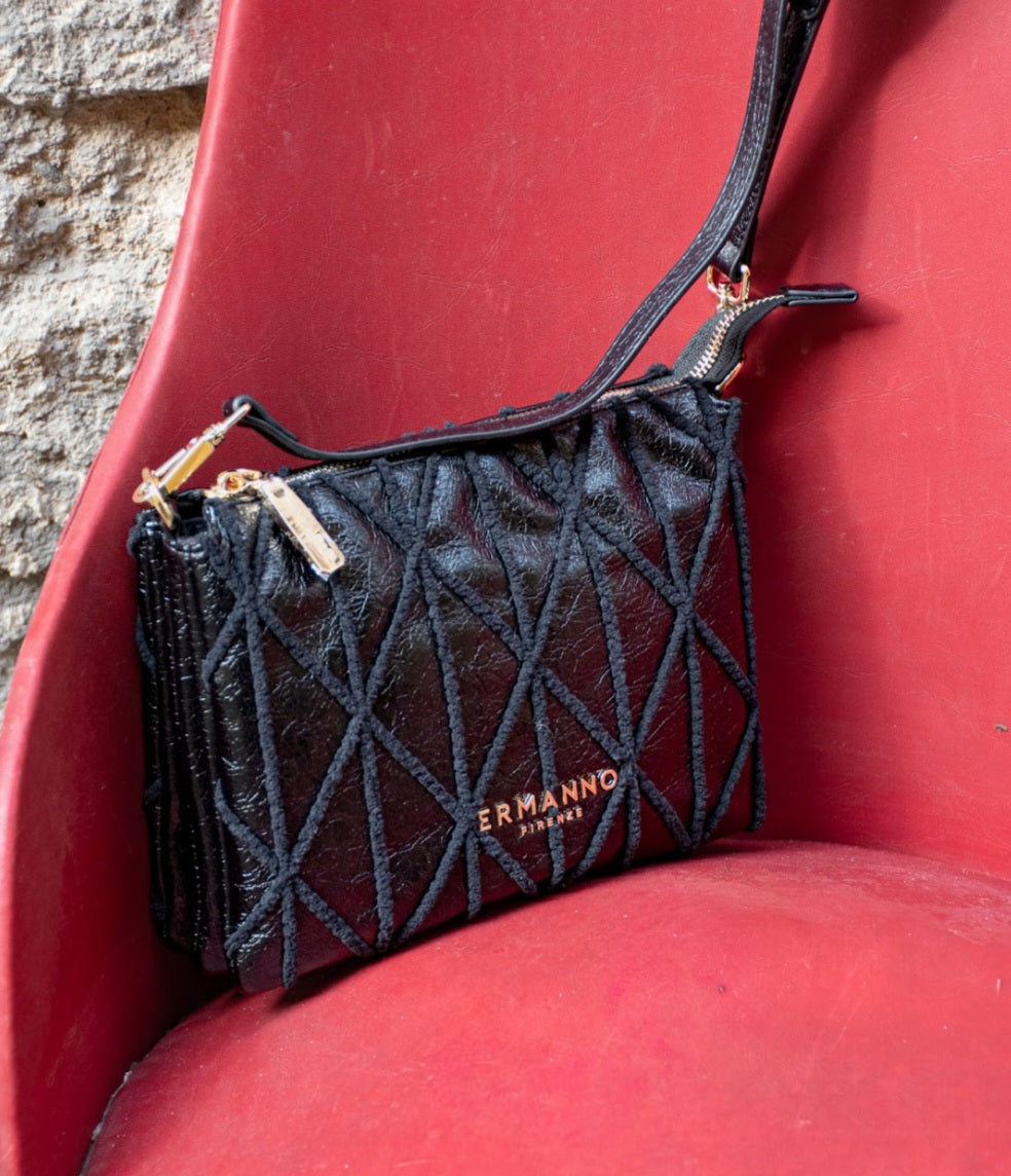 Ermanno Scervino borsa tracolla nera