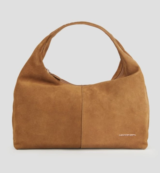 Alexander smith in camoscio tabacco