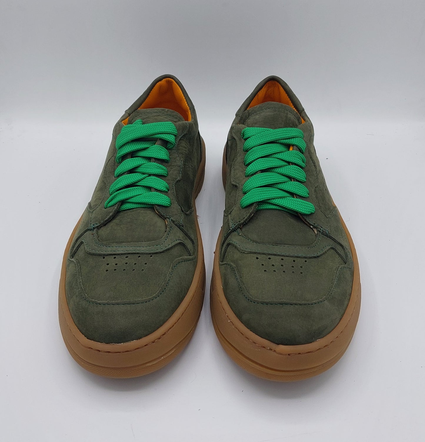 Lord Douglas scarpa uomo nabuk verde