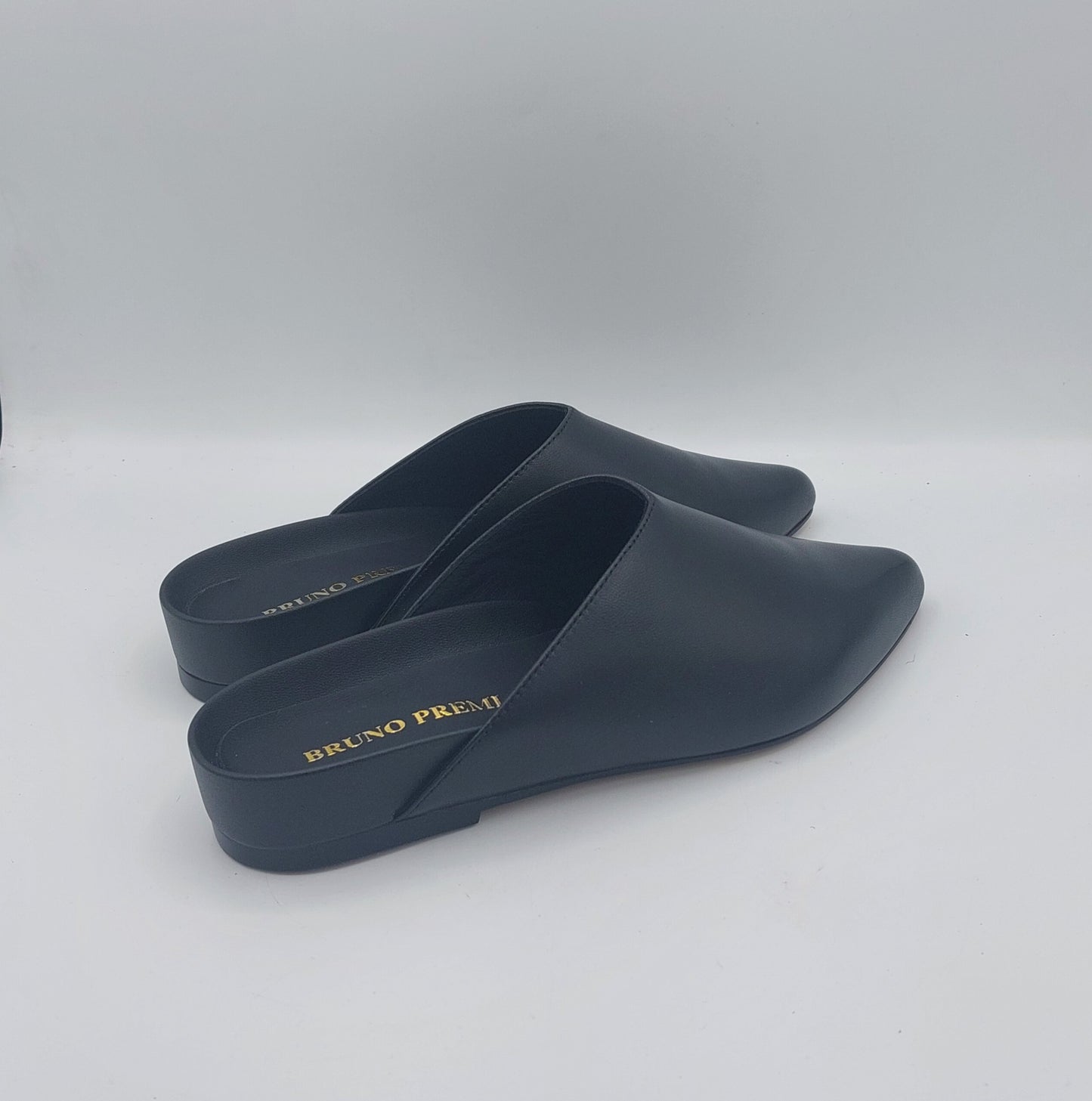 Bruno Premi sabot in pelle nera