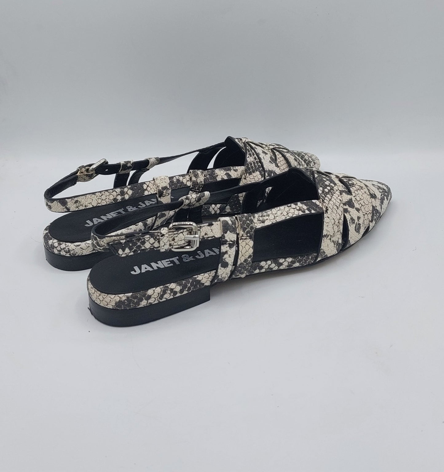 Janet e Janet chanel stampa pitone roccia