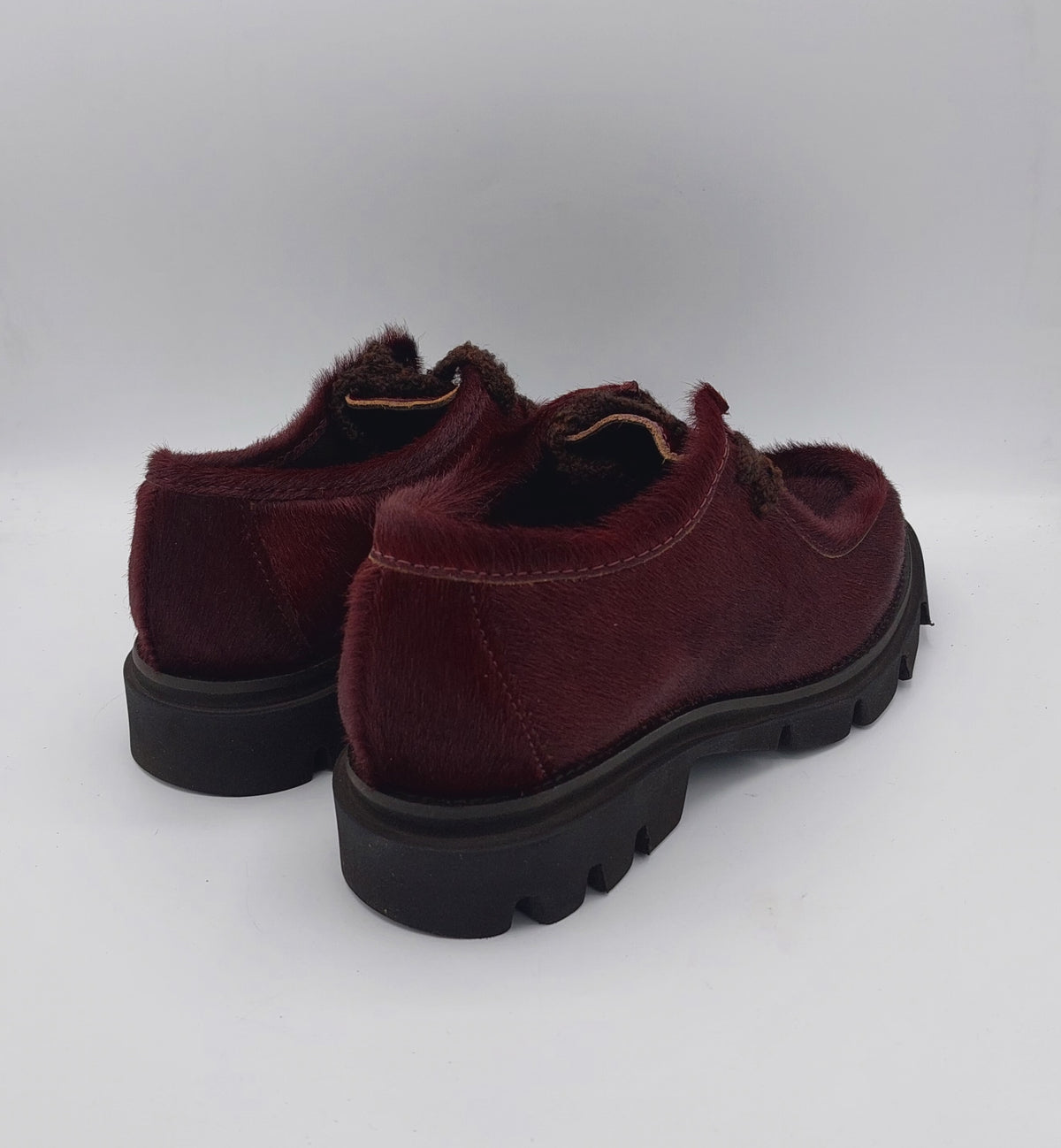 Les tulipes paraboot cavallino bordeaux
