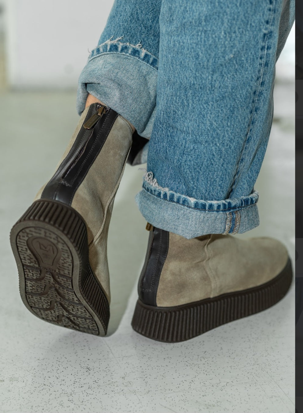 Lorenzomari betols camoscio taupe