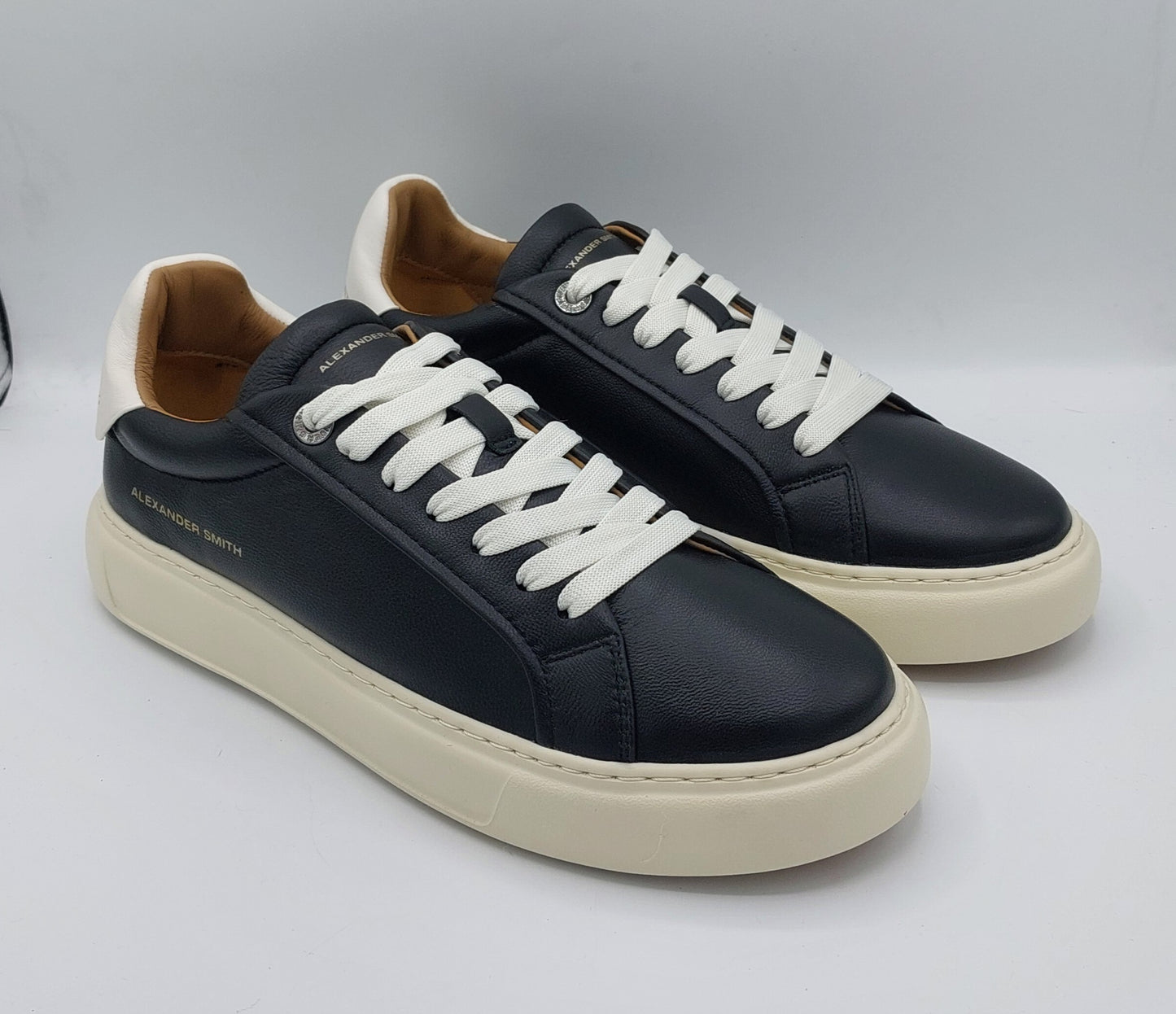 Alexander Smith sneakers uomo pelle nera