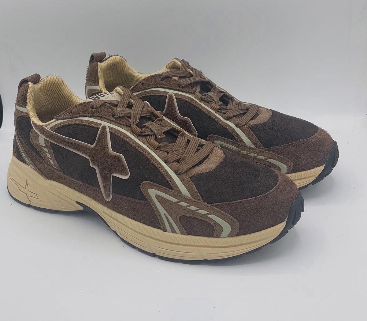 Wizz sneakers uomo marrone