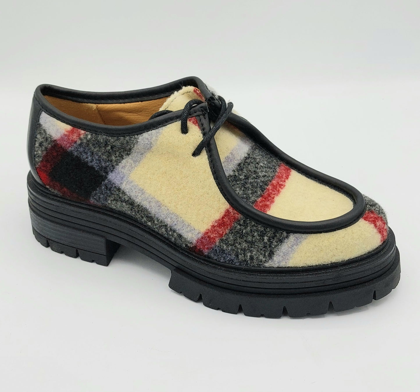 Les tulipes Paraboot  donna in tessuto